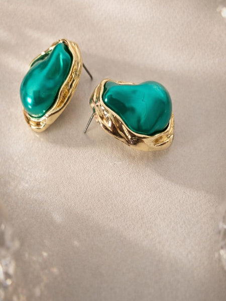 Elaris Green Earrings