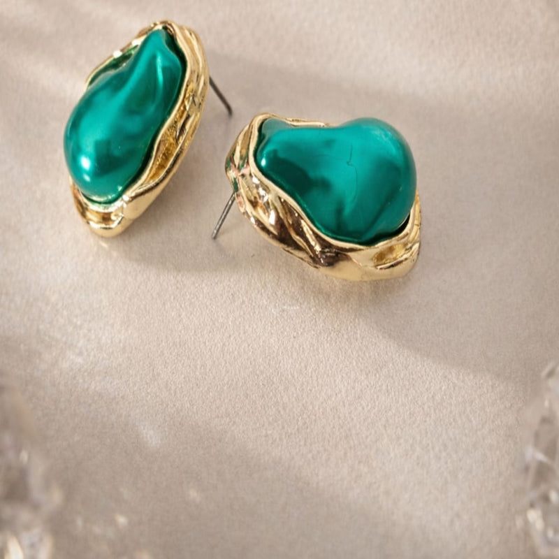 Elaris Green Earrings