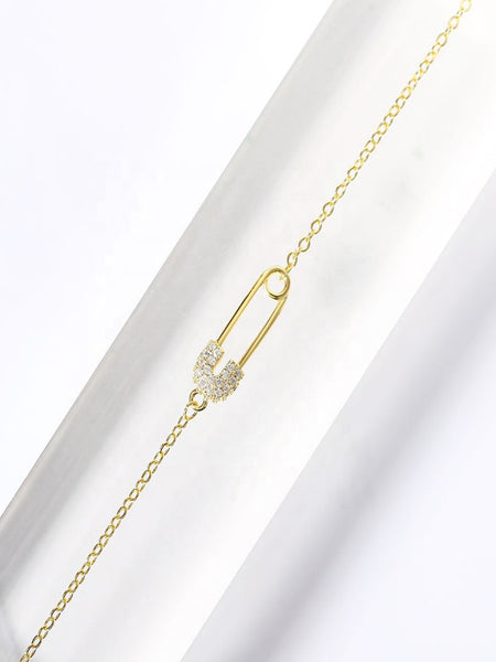 Astra Pindrop 18K Real Gold Plated Chain