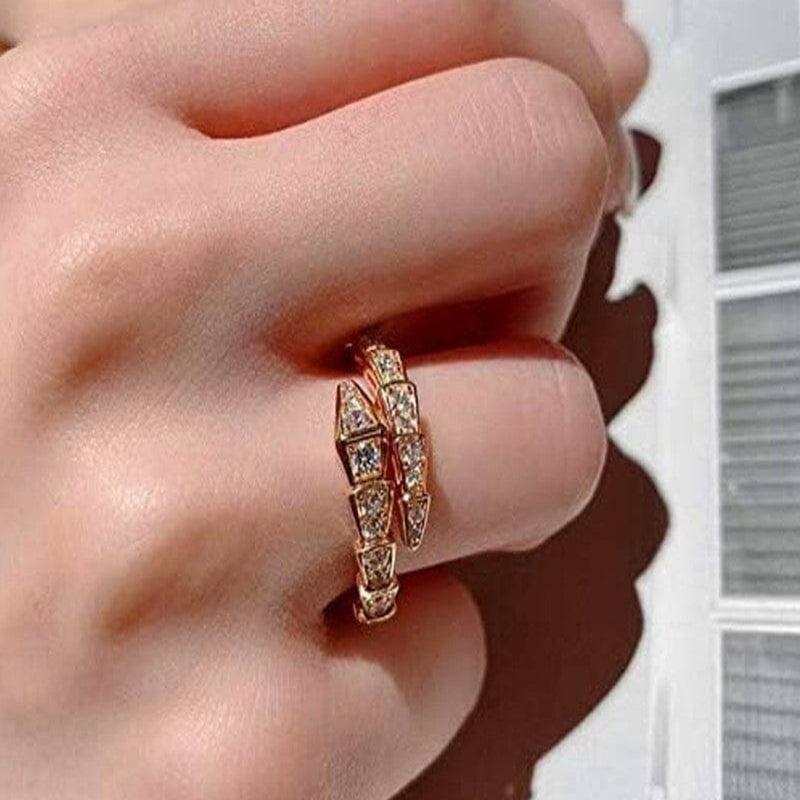 Galaxy wrap Real Gold Plated Ring