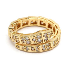 Galaxy wrap Real Gold Plated Ring
