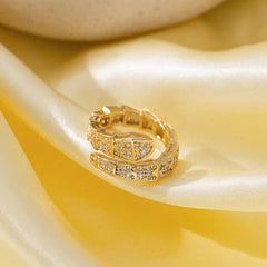 Galaxy wrap Real Gold Plated Ring