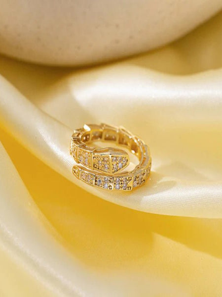 Galaxy wrap Real Gold Plated Ring