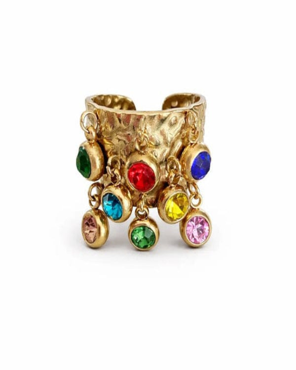 Astra Prism 18K Gold Plated Ring