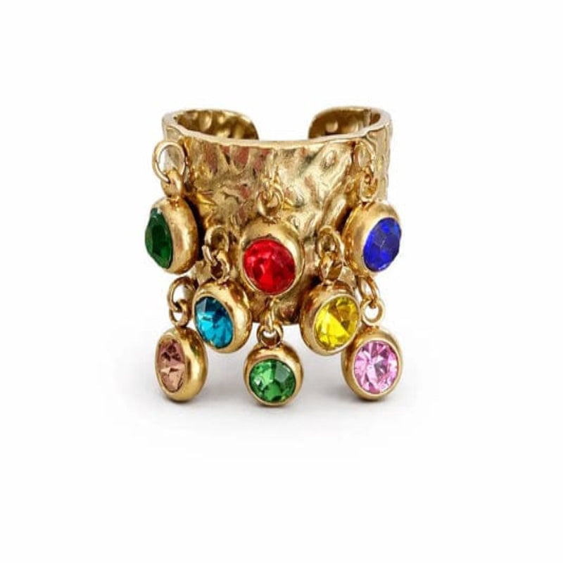 Astra Prism 18K Gold Plated Ring