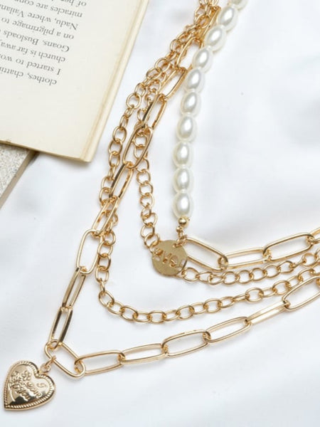 Stellar Crush Stack Gold Plated Chain