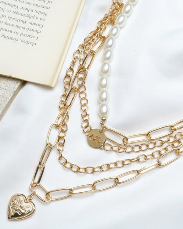 Stellar Crush Stack Gold Plated Chain