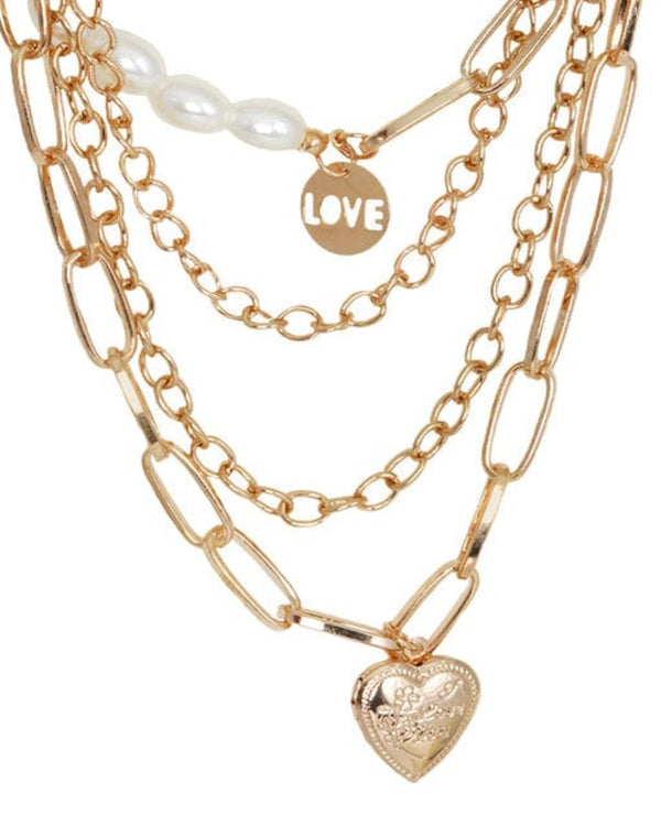 Stellar Crush Stack Gold Plated Chain