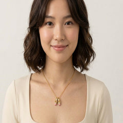 Ballerina Grace Gold Plated Necklace