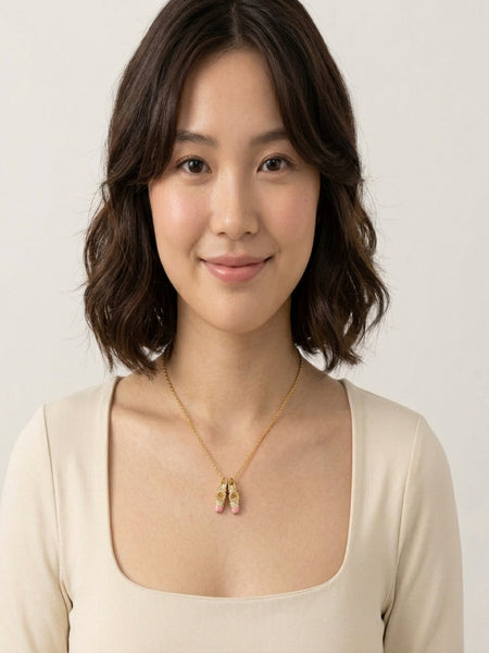 Ballerina Grace Gold Plated Necklace