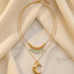 Lunar Muse 18K Gold Plated Chain