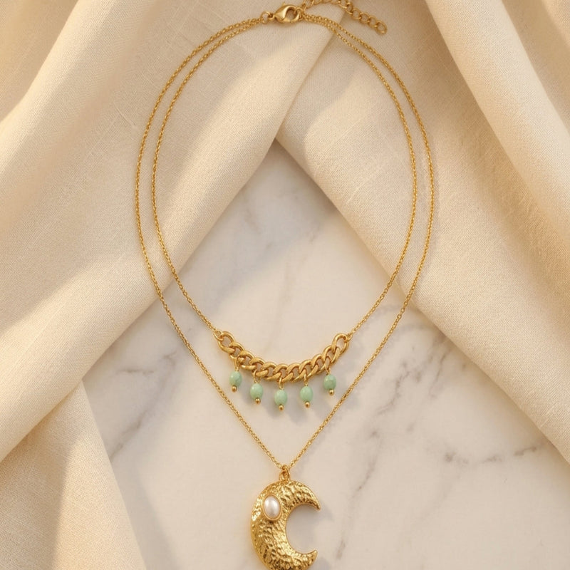 Lunar Muse 18K Gold Plated Chain