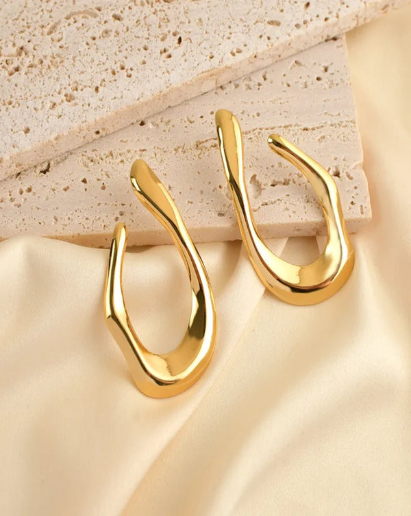 Astryx 18K Gold Plated Earrings