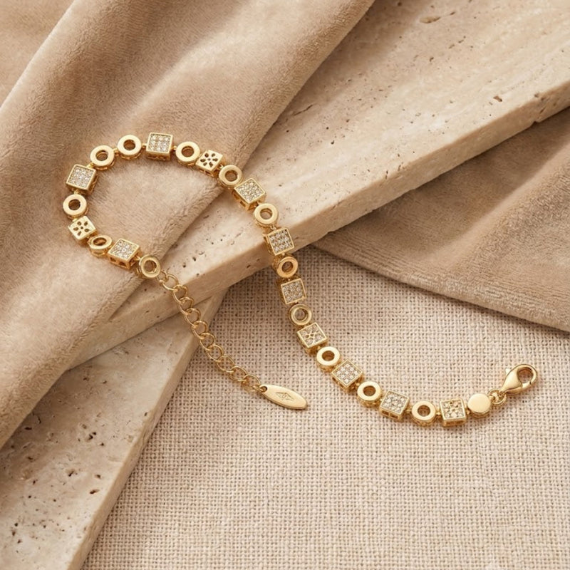 Lunéa 14 k Gold Plated Bracelet