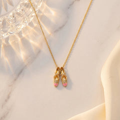 Ballerina Grace Gold Plated Necklace