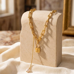 Astra Love Gold plated Chain