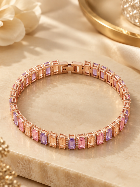 Vespera 18 k Gold Plated Bracelet