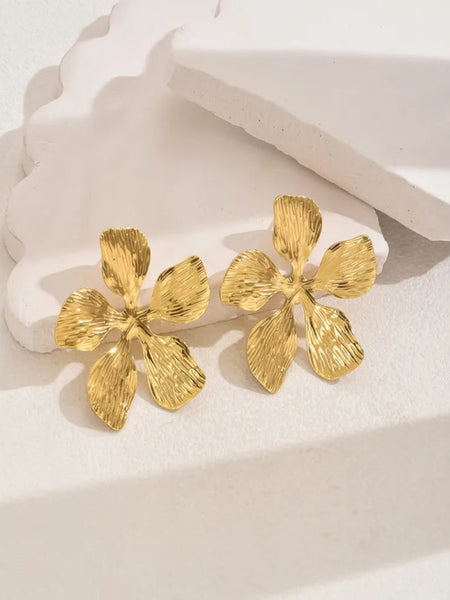 Selena Gold Plated Earrings