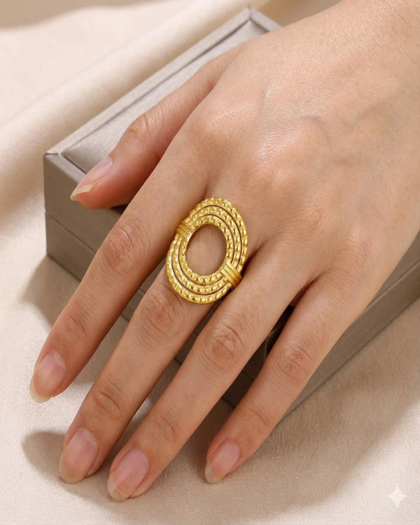 GoldNova 18k Gold plated Ring