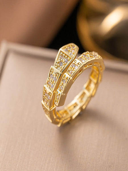 Galaxy wrap Real Gold Plated Ring