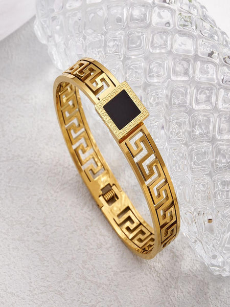 Zenith Gold Plated Bangle