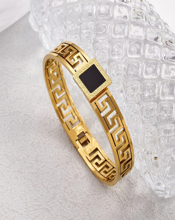 Zenith Gold Plated Bangle