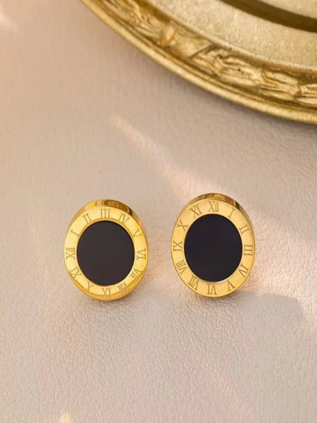 Zenith Earrings Gold Plated